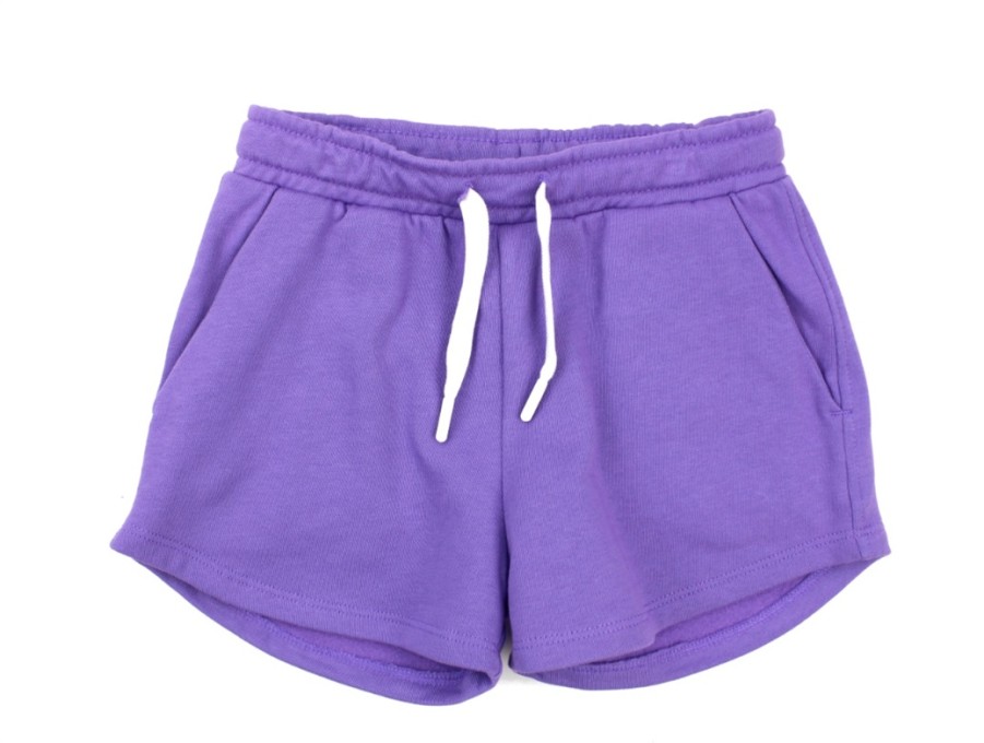 Online Mads Nørgaard Mads Norgaard Sweatshorts Prixina Paisley Purple