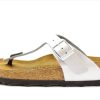 Wholesale Birkenstock Birkenstock Gizeh Sandal With Silver Buckle (Medium-Wide 35-39)