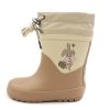 Hot Wheat Wheat Pink Sand Winter Rubber Boot