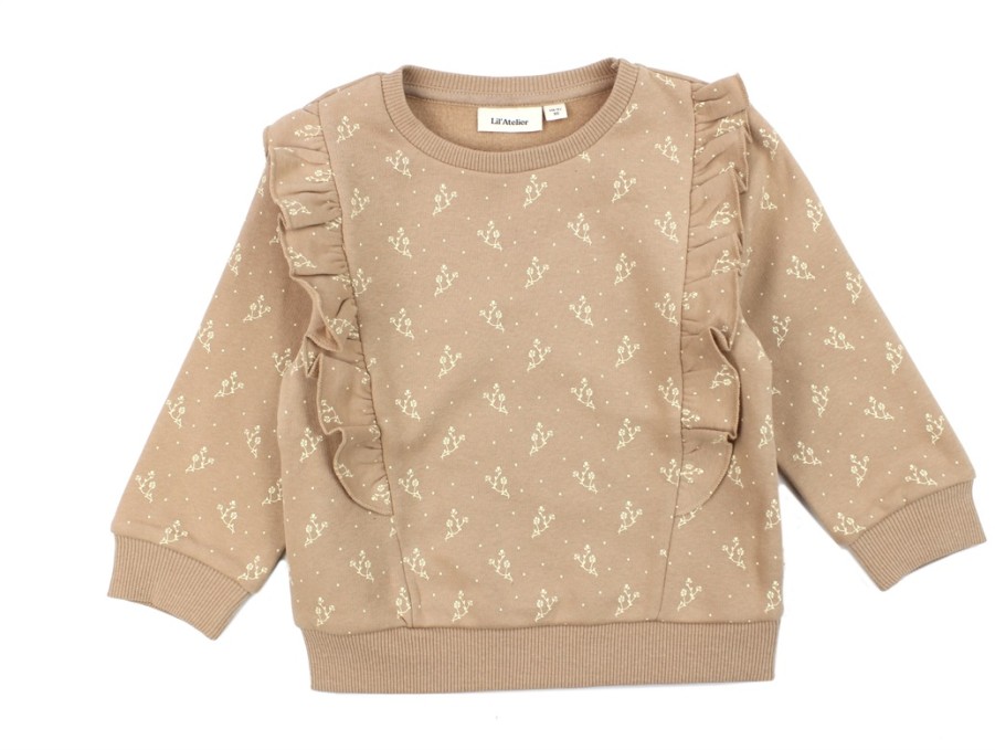 Wholesale Lil Atelier Lil Atelier Nougat Floral Sweatshirt