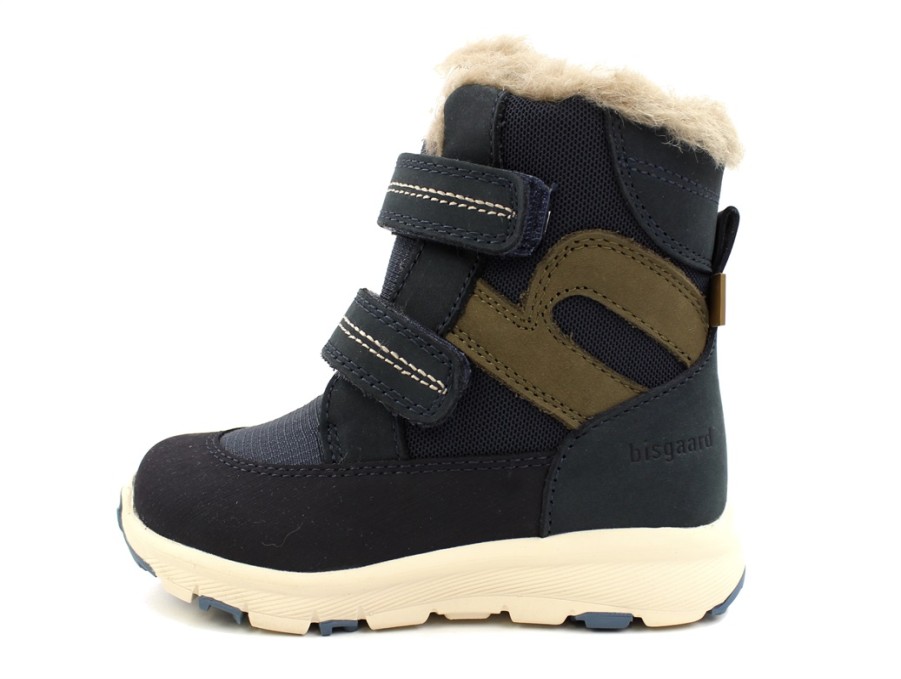 Online Bisgaard Bisgaard Navy Winter Boot Spencer With Velcro And Tex