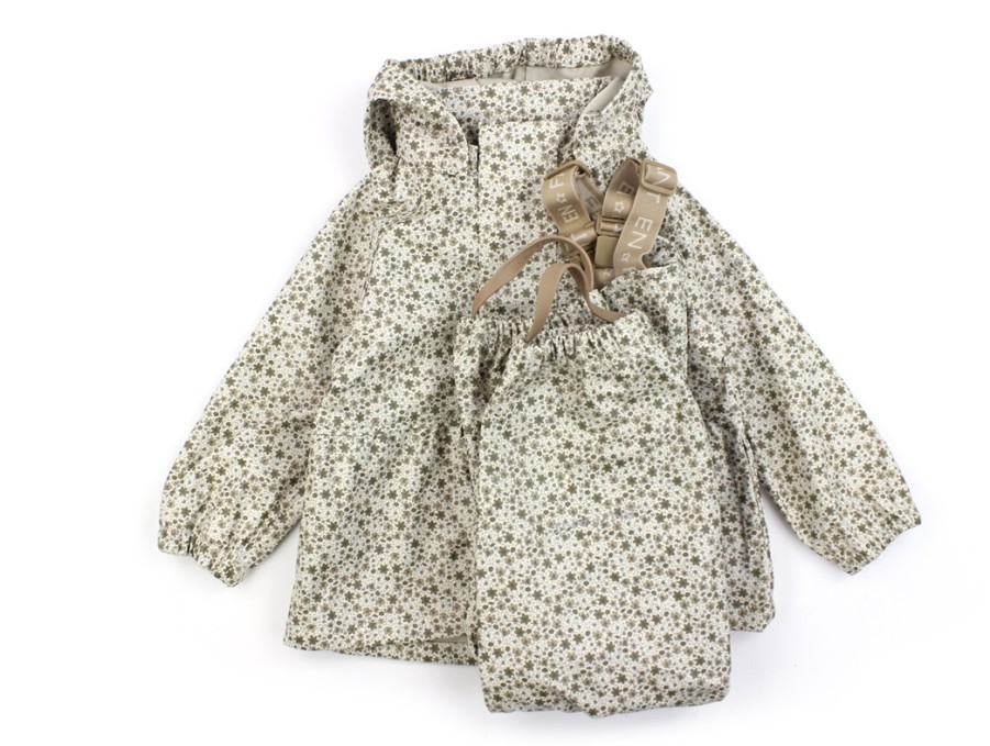 Hot En Fant En Fant Peyote Rainwear Pants And Jacket Flowers