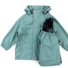 Wholesale En Fant En Fant Rainwear Pants And Jacket Mineral Blue