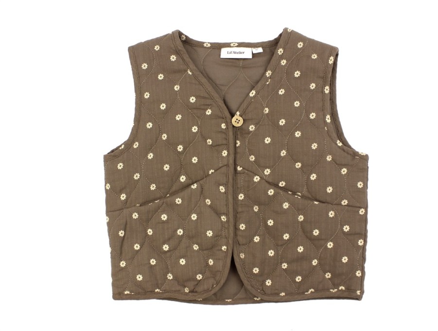 Wholesale Lil Atelier Lil Atelier Rain Drum Quilted Vest