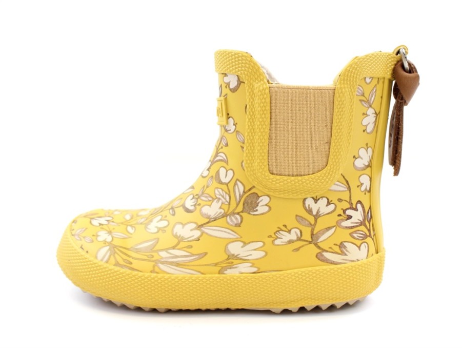 Hot Bisgaard Bisgaard Rubber Boot Mustard Flower