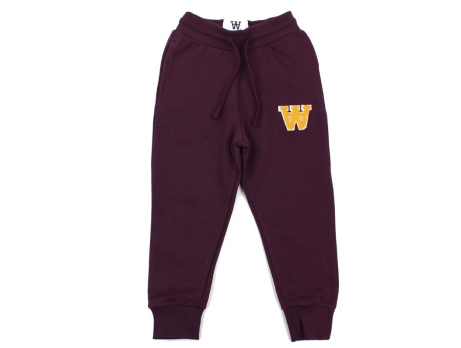 Best Wood Wood Wood Wood Sweatpants Burgundy