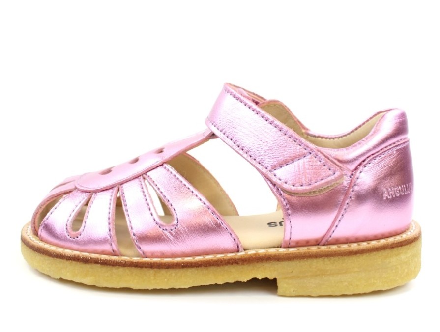 Wholesale Angulus Angulus Sandal Pink Shine With Hearts