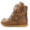 Online Bisgaard Bisgaard Winter Boot Elba Bronze With Velcro And Tex