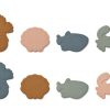 Best Liewood Liewood Sea Creature/Mustard Multi Mix Minibadematte Paola (8-Pack)