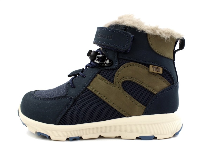 Online Bisgaard Bisgaard Navy Winter Boot Marlon With Velcro And Tex