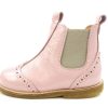 Hot Angulus Angulus Rosa/Beige Ancle Boot Hole Pattern