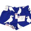 Clearance Mini Rodini Mini Rodini Sweatshorts Pigeons Blue