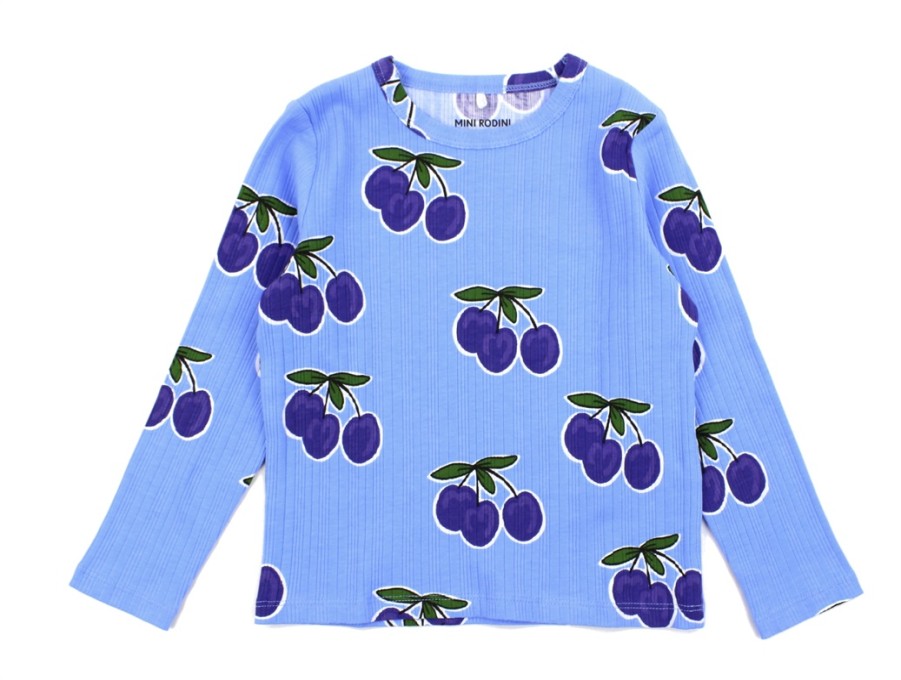 Best Mini Rodini Mini Rodini Blue Flower Print Blouse