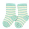 New Noa Noa Miniature Noa Noa Miniature Socks Silt Green Stripes (2-Pack)