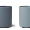 Online Liewood Liewood Blue Mix Silicone Cup Ethan (2-Pack)