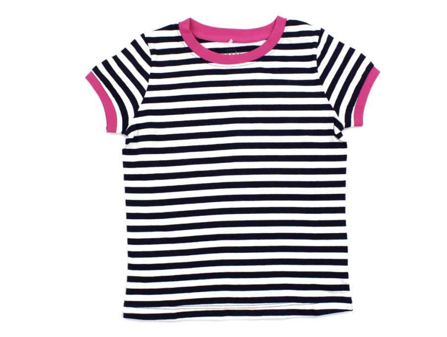 Online Name It Name It Dark Sapphire T-Shirt Stripes