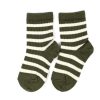 Clearance MP Mp Ivy Green Socks Wool Stripes (2-Pack)