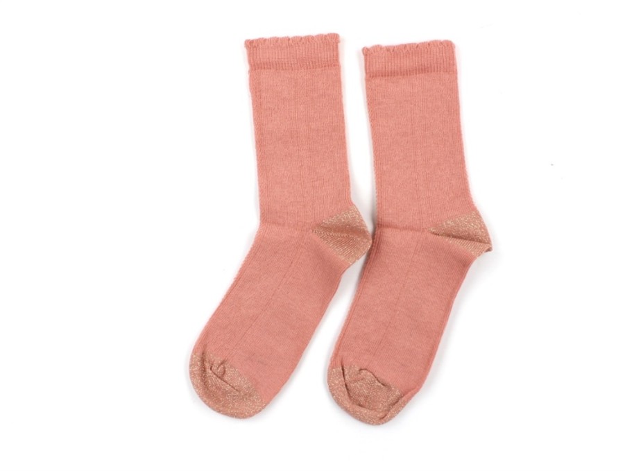 New Noa Noa Miniature Noa Noa Miniature Socks Cameo Brown Glitter