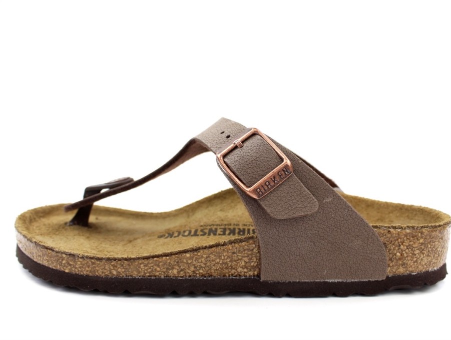 Best Birkenstock Birkenstock Gizeh Sandal Mocha With A Buckle (Medium-Wide)