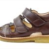 Best Angulus Angulus Sandal Angulus Brown With Velcro