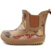 New Bisgaard Bisgaard Rubber Shoes Camel Flowers