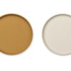 Hot Liewood Liewood Golden Caramel Mix Plate Gabriel Silicone (2-Pack)