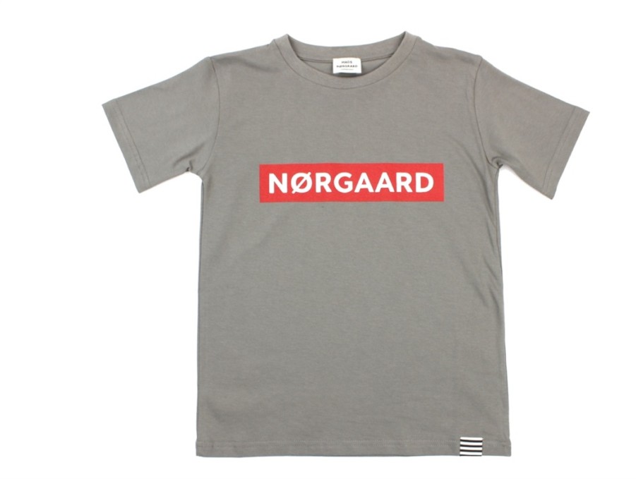 Online Mads Nørgaard Mads Norgaard T-Shirt Thorlino Brushed Nickel