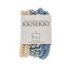 Clearance Kknekki Kknekki Hair Ties Blue/Gold Mix Slim (6-Pack)