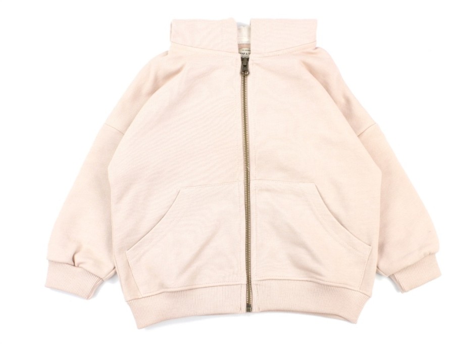 Clearance Mini A Ture Mini A Ture Sweat Hoodie Zip Alfi Rose Dust