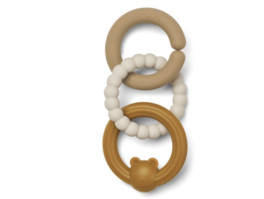 Clearance Liewood Liewood Oat Multi Mix Teething Chain Anton Silicone