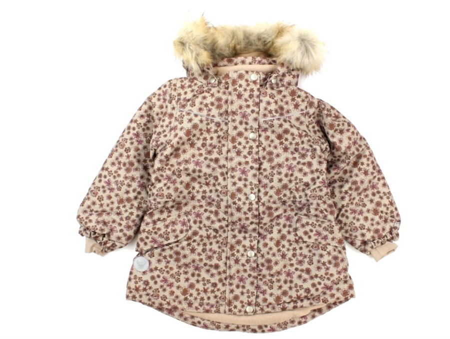 Wholesale Wheat Wheat Winter Jacket Mathilde Winter Blush Flowers