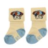 Best Soft Gallery Mp/Soft Gallery Socks Cotton Gardenia Blockcolor Doggy (3-Pack)