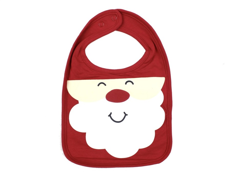 Online Name It Name It Jester Red Christmas Bib