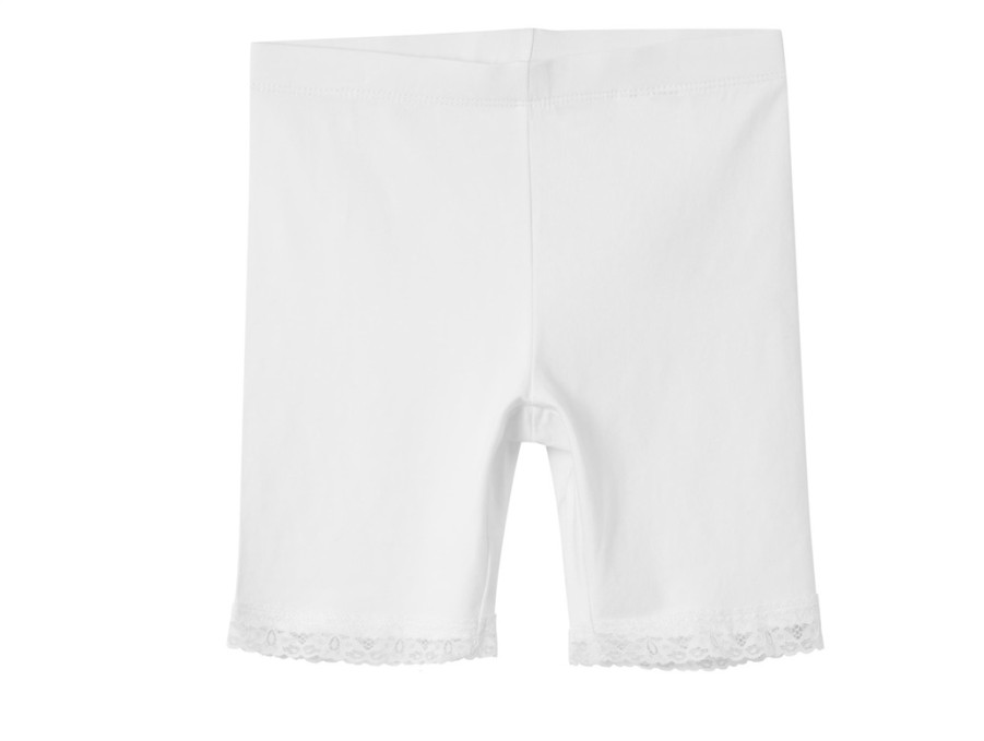 Online Name It Name It White Alyssum Shorts Biker