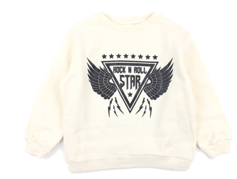 New Petit by Sofie Schnoor Sofie Schnoor Girls Sweatshirt Offwhite