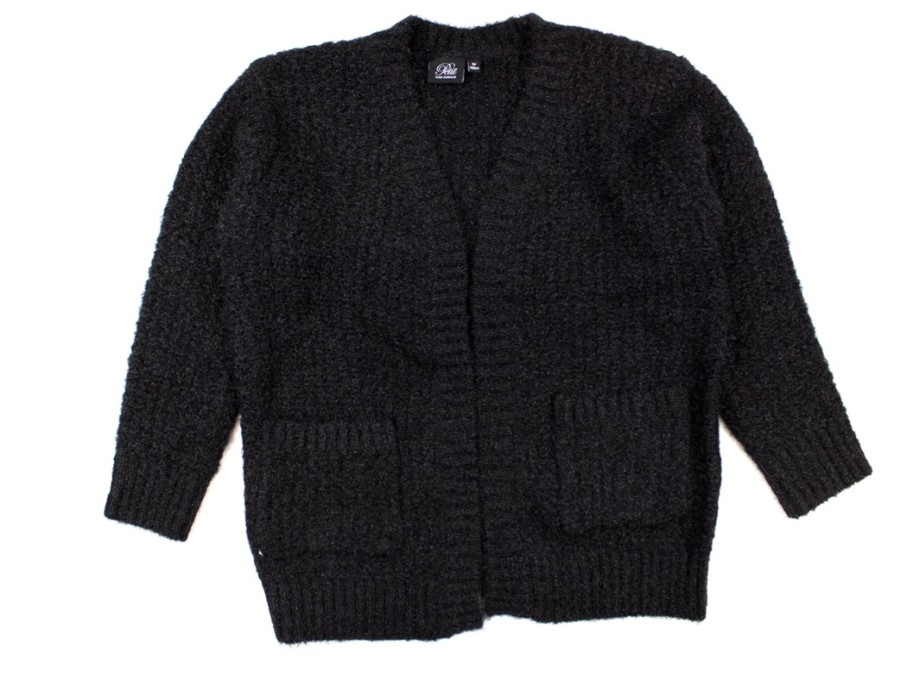 Clearance Petit by Sofie Schnoor Petit By Sofie Schnoor Knit Cardigan Black Glitter