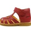 Clearance Angulus Angulus Red Sandal With Heart