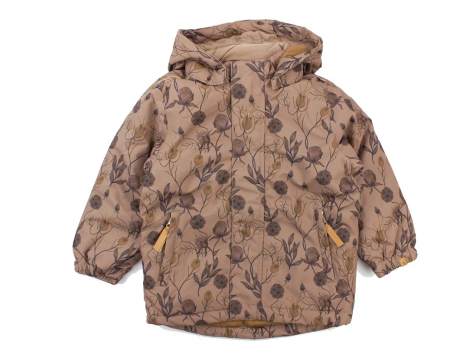 New Lil Atelier Lil Atelier Winter Jacket Sinopia Fresco Print