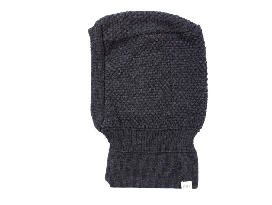 New MP Mp Balaclava Oslo Dark Grey Melange Wool/Cotton