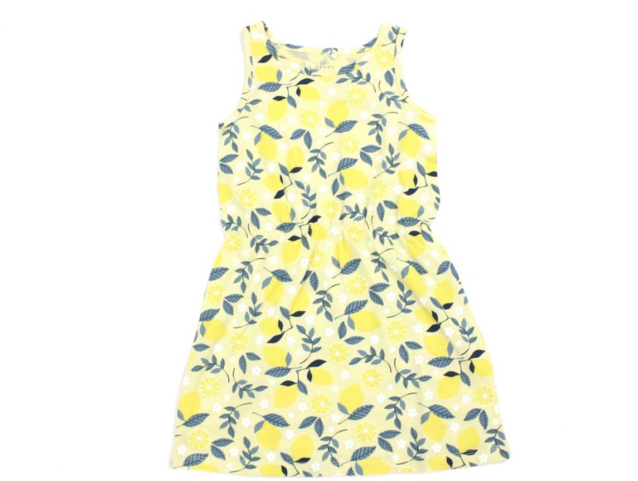 New Name It Name It Double Cream Lemon Dress