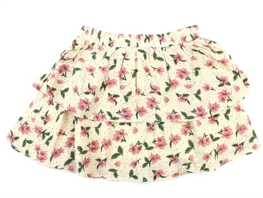 Online Petit by Sofie Schnoor Sofie Schnoor Girls Skirt Offwhite Flower