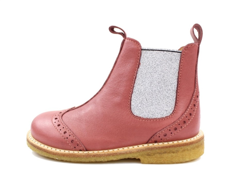 Best Angulus Angulus Ancle Boot D.Rose/Silver (Narrow)