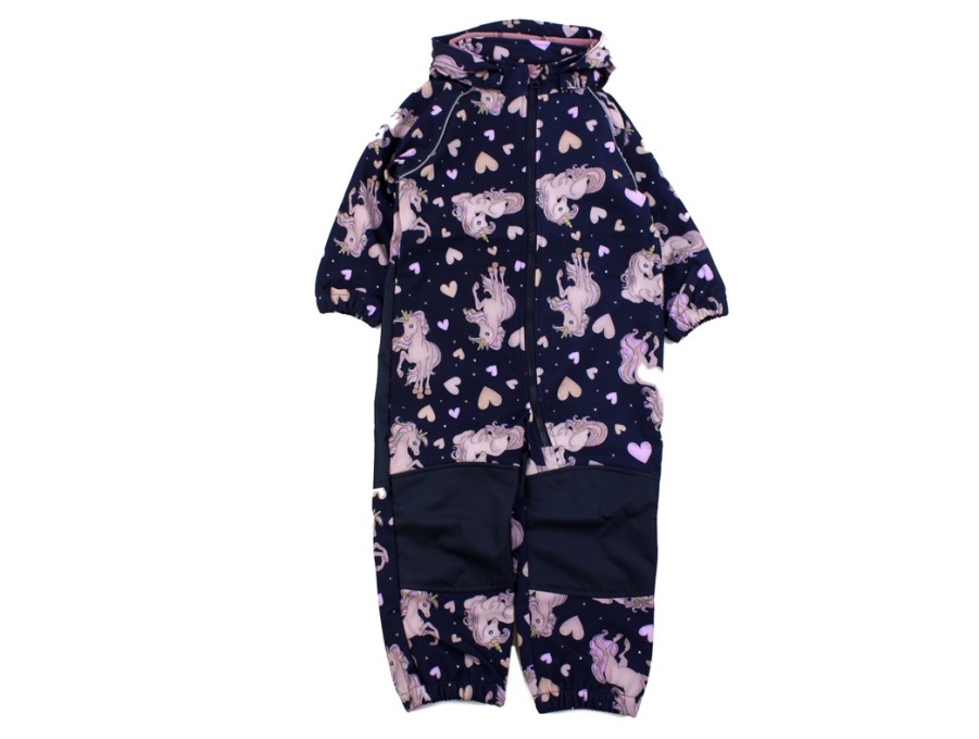 Wholesale Name It Name It Dark Sapphire Unicorn Softshell Jumpsuit