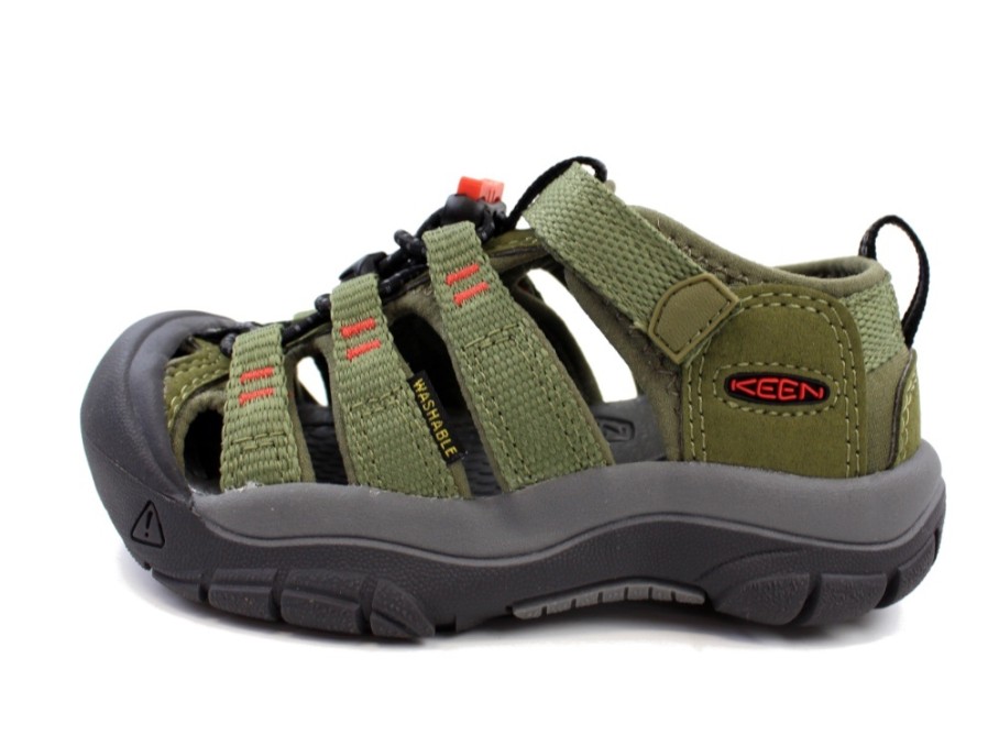 Clearance Keen Keen Sandal Newport Olive Drab/Orange