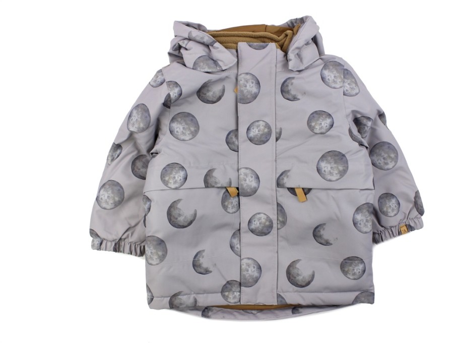 Online Lil Atelier Lil Atelier Wet Weather Printed Winter Jacket