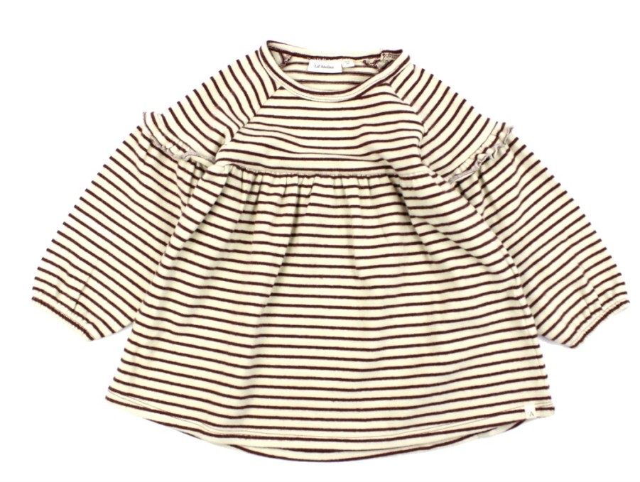 Best Lil Atelier Lil Atelier Rum Raisin Striped Dress