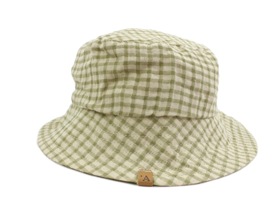 Wholesale Lil Atelier Lil Atelier Sage Sunhat Checkered