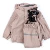 New Mikk line Mikk-Line Adobe Rose Rainwear Pants And Jacket