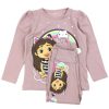 Clearance Name It Name It Deauville Mauve Gabby'S Dollhouse Pajamas