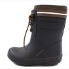 Hot Bisgaard Bisgaard Winter Rubber Boot Lace Black With Wool Lining